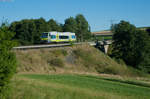 Ag84679 von Marktredwitz nach Hof Hbf bei Fattigau, 31.08.2016