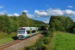 650 562 (VT 62) am 05.08.2017 bei Aussenried.