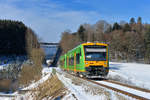 650 653 + 650 660 am 11.02.2013 bei Zachenberg.  