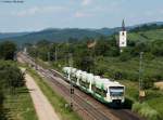 4 BSB Shuttle draunter 012 als BSB88244 (Freiburg(Breisgau) Hbf-Breisach) bei Denzlingen 6.7.10