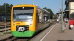 Ein RegioShuttle RS1 in Furth im Wald am 24.08.2009.