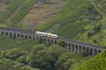 Regio-Shuttle auf der Moseltalbahn bei Pünderich.