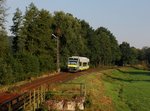 Der 650 710 als ag nach Weiden am 22.08.2015 unterwegs bei Pressath.