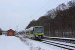 VT650.704 Agilis in Michelau/ Oberfranken am 15.01.2017.