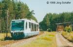 Am Freitag, den 7.8.98, demonstrierte ein Regiosprinter der Drener Kreisbahn, wie moderner Schienenverkehr aussehen knnte.