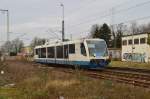 RB34 nach Mönchengladbach im Nachschuß bei der Einfahrt in Rheydt Hbf.22.1.2016