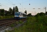 654 016 der RTB als RB34 nach Mönchengladbach in Rheydt. 18.7.2016