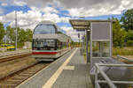 (ALMA) 670 002-5 Doppelstock Schienenbus auf Sonderfahrt  Bahnhof Niederfinow am 27/08/2020