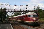 VT 08 520 Einfahrt Bad Harzburg als RB 14508 18.08.2007