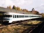 634 653-0, 924 431-0, 924 406-2, 624 643-3 mit RB 64 12770 Mnster-Gronau auf Bahnhof Gronau am 31-10-1999.