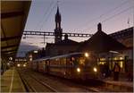 Der Seehas in Konstanz bis 1979, bevor er von der 141 mit Silberlingen ersetzt wurde.