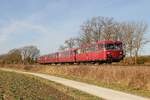 AKE Schienenbus in Fröndenberg, am 24.02.2018.