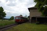 798 706; 998 034; 798 776 am 30.05.2009 beim Bahnhof Gebenbach (Strecke Amberg-Schnaittenbach)  