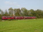 Die 2 Tagen mit den Historischen Fahrzeuge war ein Voller Erfolg. Das Wetter spielte mit und auch so war alles genial. Hier fhrt zum letzten mal der VT 798 von Mnster nach Enschede und wieder zurck. 26.09.2011