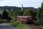 Die drei VT 98 am 02.09.2012 in Willingen