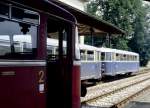 Schienenbustreffen DB /ÖBB in Simbach am 22.07.1989.