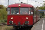 Schienenbus Ruhrtalbahn 798 796 VT98 in Hattingen an der Ruhr, am 09.10.2016.