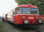AKN 798 308-2 mit 798 309-0 steht am Hafenmuseum Hamburg, 22.