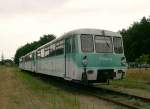 Auch bei der Usedomer Bderbahn wurden mit Ablieferung neuer Triebwagen die  Ferkeltaxis  der Baureihe 771 entbehrlich.