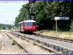 Sonderfahrt Chemnitz - Freiberg - Nossen mit 171 056-5. Zwischenstop in Grovoigtsberg. Foto: 15.07.2007
