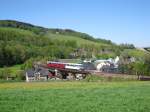 Die Erzgebirgische Aussichtsbahn (772 312-5, 972 711-0 und 171 056-5) war am 08.05.11 wieder unterwegs.