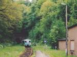 772 120 fhrt aus dem 500 Meter langen Tunnel in Reinhardsbrunn-Friedrichroda  ein.