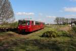 Das Ferkeltaxi bei der Einfahrt in Schneidlingen nach Egeln am 02.05.2015