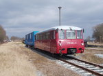 772 345 ohne Beiwagen,am 24.März 2016,in Putbus.