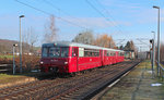 Am 02.04.2016 durchfahren 172 132-3, 172 760-1 und 172 171-1 mit einem Sonderzug von Chemnitz Hbf nach Pößneck den Haltepunkt Oberrothenbach.