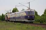 Auf seiner berfhrungsfahrt nach Berlin konnte der SVT 137 225 am 20.05.2011 im Norden Leipzigs nochmals aufgenommen werden.
