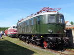 TEV E 18 24 am 01.08.2020 im Eisenbahnmuseum Weimar.