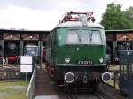 Die Starlok E18 31 (218 031) des DB Museums in Halle zu Besuch im Sddeutschen Eisenbahnmuseum Heilbronn am 19.06.2010