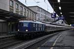 E18 047 mit einem Sonderzug am 07.12.2013 in Wuppertal Hbf.