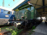 Die Elektrolokomotive E 44 002 im August 2018 im Eisenbahnmuseum Koblenz.