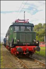 DR E44 044 der BSW Gruppe Dessau zu Gast bei den Bahnaktionstagen des Frderverein Berlin-Anhaltische Eisenbahn e.V.
