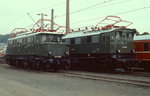 Die E 44 001 und die für die Strecke von Freilassing nach Berchtesgaben gebaute E 44 508 waren auch auf der großen Ausstellung zum 150-jährigen Jubiläum der deutschen Eisenbahnen im Oktober 1985 in Bochum-Dahlhausen ausgestellt