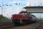 Auf der Lokparade am 08.06.2013 hatte E60 10 am meisten zusschaffen, den sie zog 181 206-4, 182 001-8 und 752 004-2 (ex. 120 004-7).