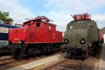 169 005-6 & E71 19 im DB Museum Koblenz am 02.06.2012