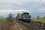 194 158-2 der MEH berfhrt einen Reisezugwagen aus Gotha (09.01.2022)