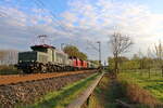 194 158 bespannte am 29.4.23 einen Sonderzug der Eisenbahnfreunde On Wheels aus Dorsten, die Fahrt führte von Dülmen nach Königswinter und wieder zurück wo ich den Zug kurz hinter