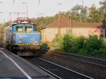 1020 041 (ex E94) der Mittelweserbahn am Morgen des 03.09.2011 im Bahnhof Laufach. Sie wird gleich dem Sonderzug der Historischen Eisenbahn Frankfurt (Zuglok 23 042, nicht im Bild) auf seiner Fahrt ins Dampflokwerk Meiningen Schubuntersttzung auf der Spessart-Rampe leisten!