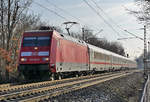 101 096-6 IC durch Bonn-Dottendorf - 18.01.2017