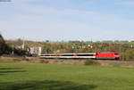 101 012-3 mit dem IC 281 (Stuttgart Hbf-Zürich HB) bei Fischingen 24.4.17