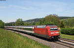 101 101-4 mit dem EC 7 (Hamburg Altona-Chur) bei Kollmarsreute 17.5.17