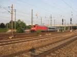 101 065-1 mit EC nach Hamburg unterwegs.Die Wagen waren alle von der MAV(Ungarische Staatsbahn).05.06.07