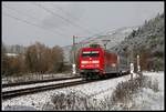 101 006 mit IC719 bei Mixnitz - Bärenschützklamm am 11.12.2018.