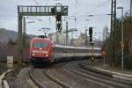 101 005-7 in Oberlahnstein    Aufnahme Ort: Oberlahnstein    Aufnahme Datum: Februar / 2019