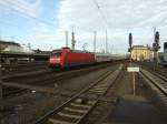 101 065-1 mit IC436 nach Luxembourg fhrt ein in den Koblenzer Hbf.