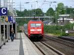 BR 101 099-0 bei der Einfahrt am 18.5.08 in den Recklinghuser Hauptbahnhof 