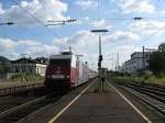 101 070-1 mit IC2296 von Salzburg Hbf nach Frankfurt(Main)Hbf.Am 23.07.08 bei der einfahrt in Weinheim.